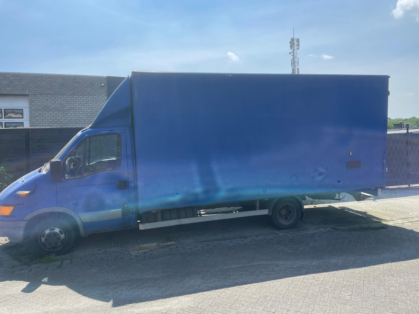 Dit is een voorbeeld van de echte bakwagen